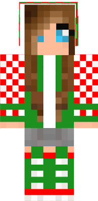 this is my Christmas skin