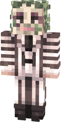 Beetle Juice Skin for Minecraft from the movie