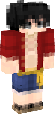 Luffy(se der 10 dowmloads sai o rebaixado galera) Minecraft Skin