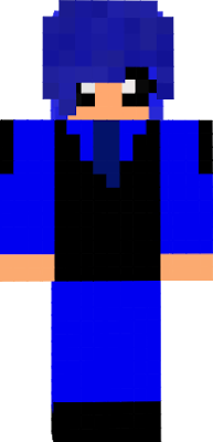New animatronic oc in human form and as a minecraft skin.