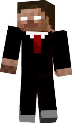 minecraft skins herobrine in a suit