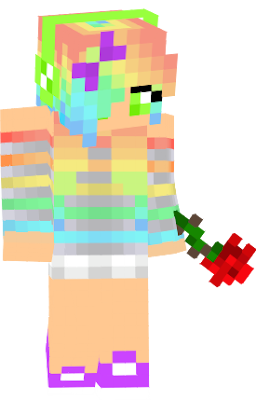 I thought I could do something like this so enjoy this skin that I tried hard on =3