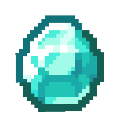 minecraft diamond transparent