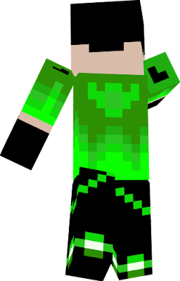 a boy wearing green cloathing