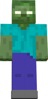 Minecraft Skins Ender Zombie Skin PNG Image With Transparent
