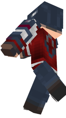 i found a captain america skin and put a jacket on it and named it captain america tough guy 1958.if u find a skin named captain america and put a jacket on it and name it captain america tough guy 1958 that is a good idea.