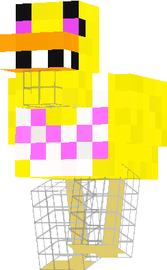 Chica, the evil chicken from FNaF that will murder your face off.