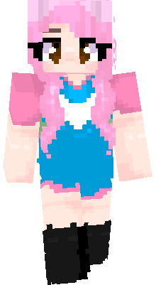 Belle delphine Minecraft Skins