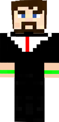 a really cool Xephos skin. With diamond sword, ring tux and endermen eyes on back!