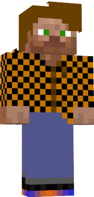 I got new clothes so I thinked I have to change my skins clothes too. This is my new skin.