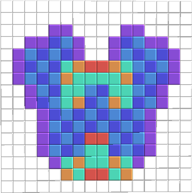 minecraft skydoesminecraft pixel art grid