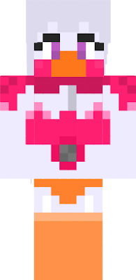 Hipster Funtime Chica Minecraft Skin