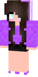 I love purple and beanies! Girl Looks Like me