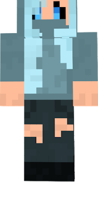 well idk tho xD i just made this skin bc im a girl and i like wolfes, so heres a half wolf half girl skin... i think, idk xd