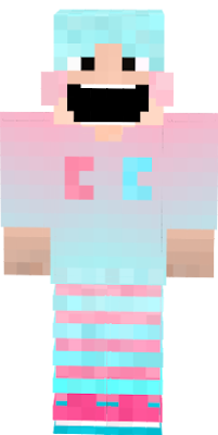 I am the same creator as the last one. I just fixed the pants and the shoes to make it match. Who wants some cotton candy?
