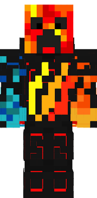 A 3D tbnrfrags skin with fire and ice in his wrath. This magicka could be from skyrim. Will preston be the minecraft dovahkiin?