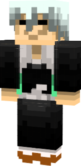 Hi, I'm Might_the_hylian again with a skin this time I bring you the first skin based on an anime character in this case it is one of the best of bleach the all eyes closed Gin Ichimaru when he was still an obvious captain I mean before he left with Aizen that's all thanks and bye