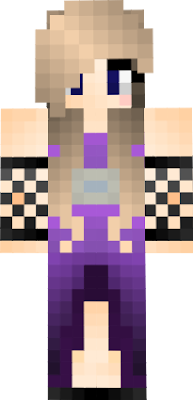 pietotheend purple dress with arm things