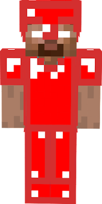 a better skin of herobrine with red armour