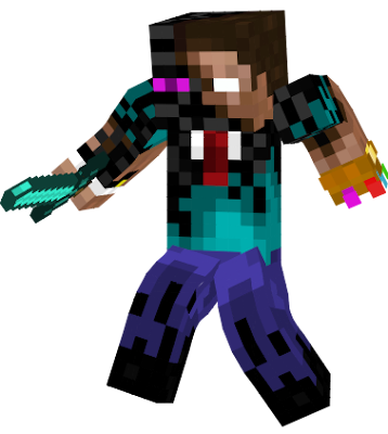 Infinity good Enderbrine is not a evil guy he is a good guy I know he is a version of Enderbrine but he is good Enderbrine is a bad character but not this Enderbrine also he is stronger than a coloured Steve stronger than Enderbrine stronger than Herobrine stronger than Thanos stronger than magical infinty Herobrine stronger than corrupted Herobrine's stronger than Hulk he is really strong so he should not die