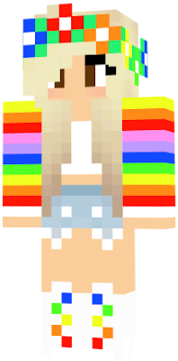 Adorable Rainbow Girl/ Hippie