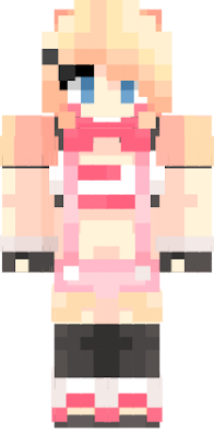 Funtime Chica (Freddy Fazbear's Pizzeria Simulator/UCN) Minecraft Skin