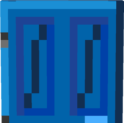 That Lapis Lazuli Door includes a Key Card in it and its made out of Lapis Lazuli ore.