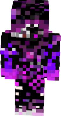 Skin with purple flame on clothes