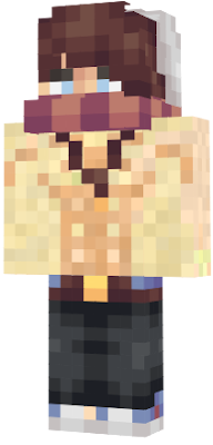 A shirtless version of the hipster guy found on minecraftskins.net by XyaMorph.