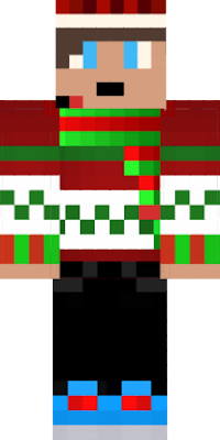 Get into the Christmas spirit with my cool awesome skin for the holidays.