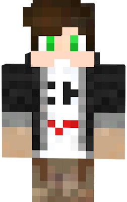 New Version of my Skin with a black jacket and pulled up sleeves (looks cool)