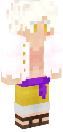 luffy monkey  Minecraft Skins