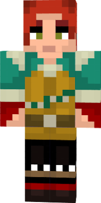 Skin for Triss Merigold in her Witcher 3 outfit