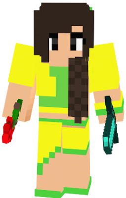 i got a noob and made it a pro gamer skin please like