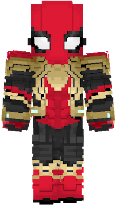 Minecraft: Pocket Edition Spider-Man Skin Red, skins minecraft pocket  edition transparent background PNG clipart