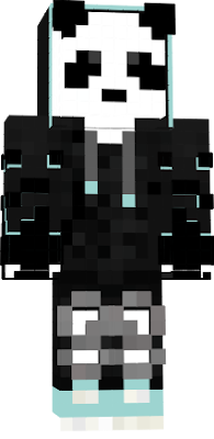 a cool panda minecraft skin