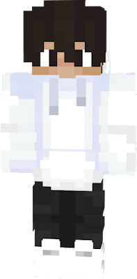 white hoodie