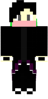 The second prototype of the minecraft skin from content creator Black Logic.