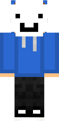 Masked Player In A Blue Shirt Skin!