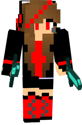 This will be worn by me for Halloween. Or FlameDragon99's skin for Halloween. (FlameDragon99 is a Youtuber)
