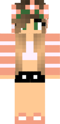 i took a skin and removed part of it and shortend the hair.