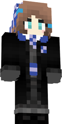 skin inspirada en uniforme de ravenclaw