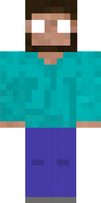 it's the new and spooky herobrine boo i hope you will like it