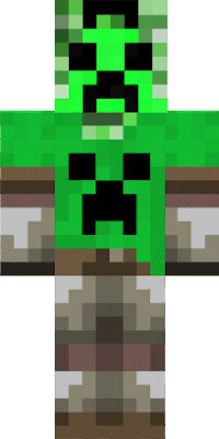 Based on creeper & zombie,there's A Halloween party! But Heres what creeper looks like!
