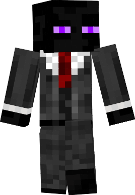 Enderman in a Suit From Xbox 360 Minecraft Skin