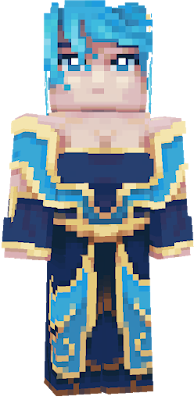 The support Sona from the popular game League of Legends. Made in 128x format.