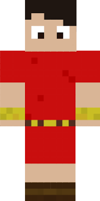 Roman is his red tunic