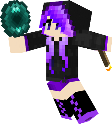 loves the ender dragon and ender pearls