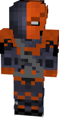 This is my previous Deathstroke but most of him is 3D
