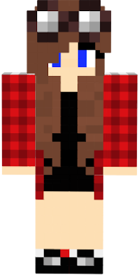 This skin is a girl (Preferibly me) Who likes redstone. NOTE: This skin is incomplete.
